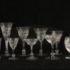 Kristallen drinkservies - 60 delig