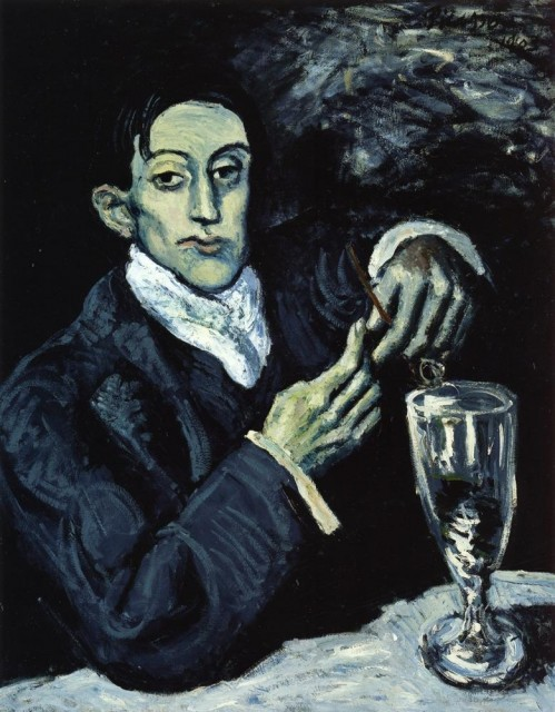 Picasso, De absint drinker (1903)