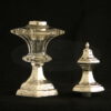 Zilveren Biedermeier set voor mosterd, peper en zout - Afbeelding 6